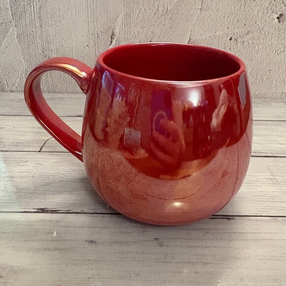 Tim Hortons Red Iridescent Mugs Maple Leaf  2020 x 2 (SKU: 190MI) - Picture 5 of 10